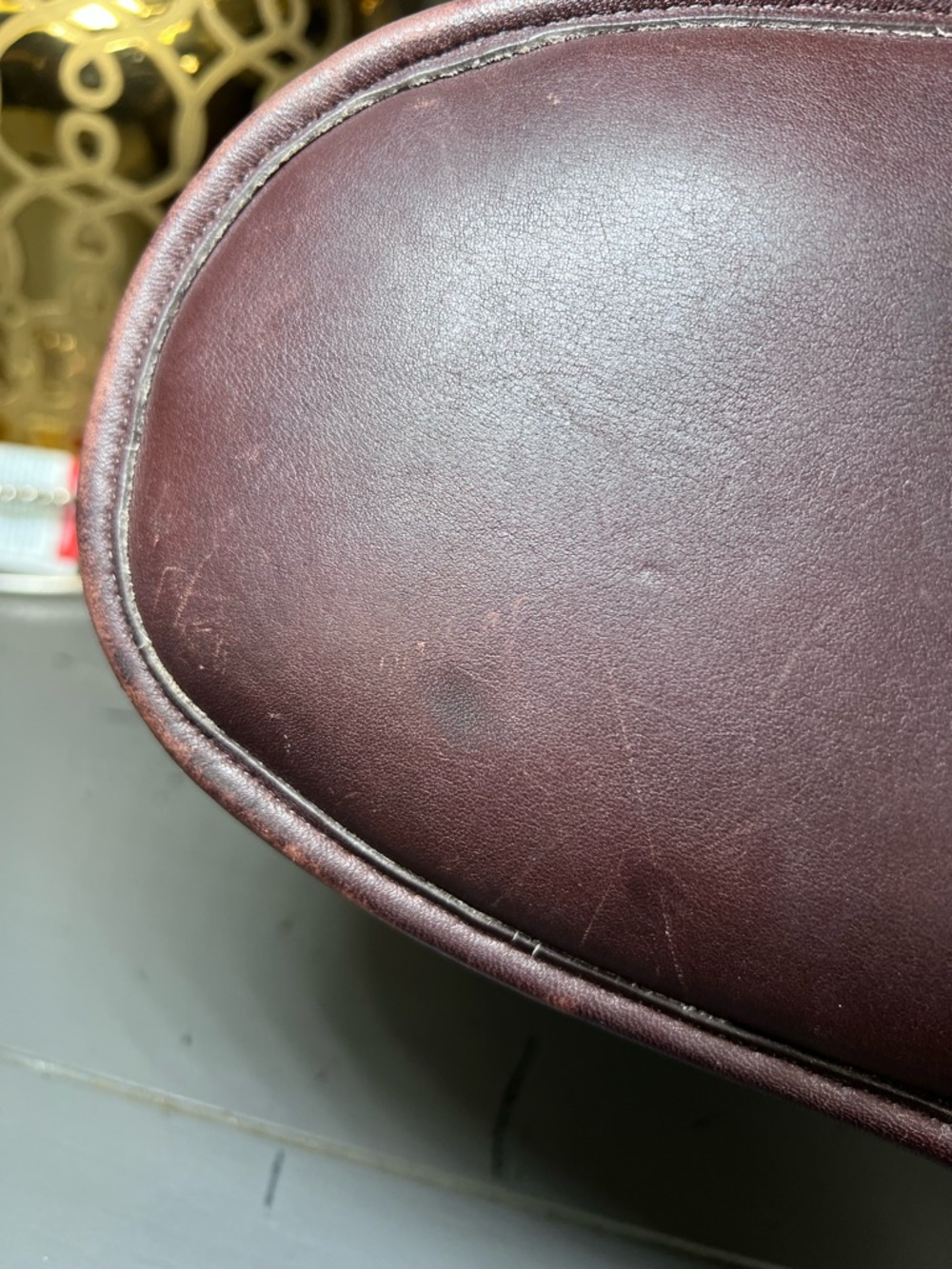 Coach Vintage 9090 LEGACY LARGE SHOPPER Shoulder Tote Bag Dark Brown Leather USA - Picture 7 of 15